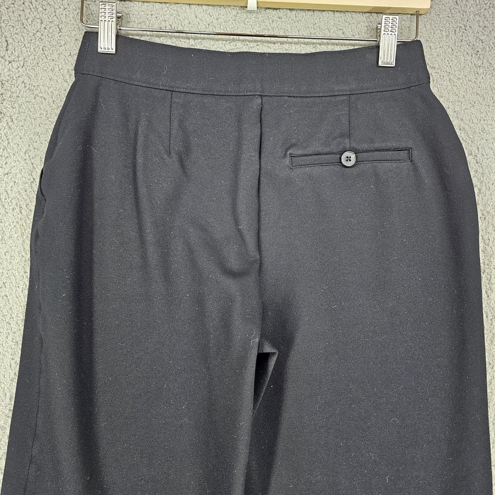 Spanx Wide Leg Pants Womens Small Black Ponte Pull On 20385R Career Office - Picture 4 of 12